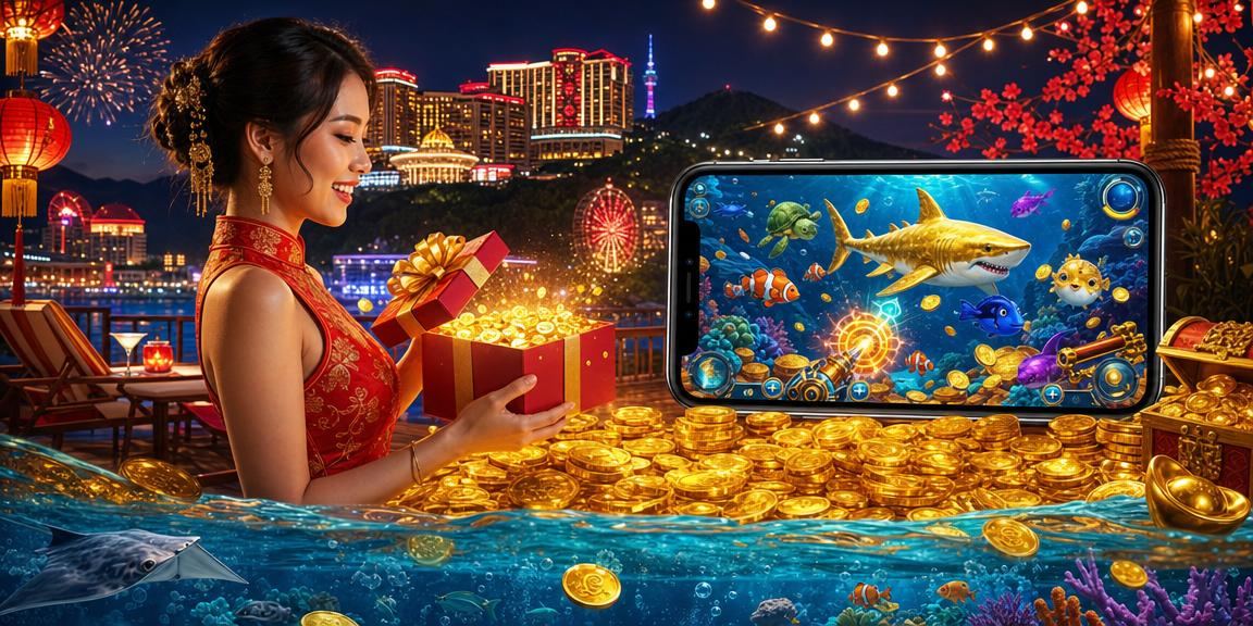 Permainan memancing interaktif bergaya tempatan di Genting Highlands dengan hadiah jackpot menarik