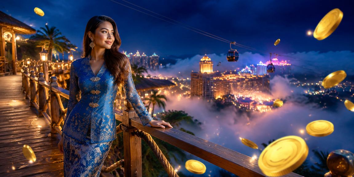 Suasana VIP dan bonus eksklusif di Genting Highlands dengan busana tradisional baju kurung