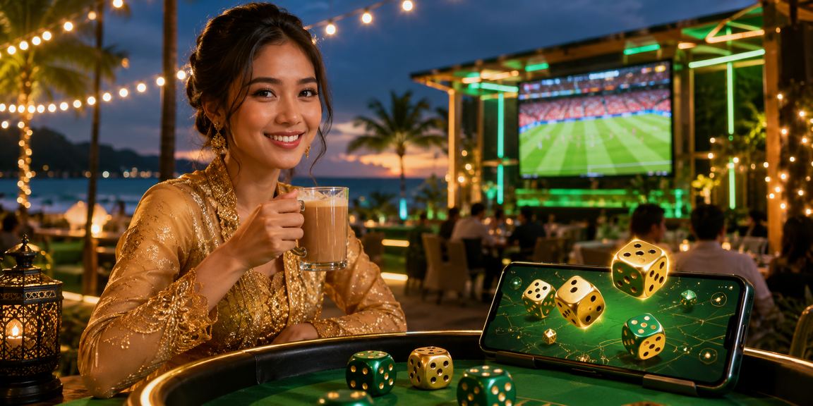 Suasana taruhan sukan di Langkawi dengan pemain lokal menikmati pengalaman pertaruhan